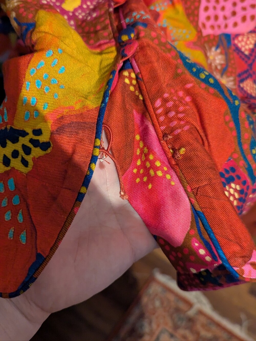 Farm Rio Snake Garden Mini Dress Large - Picture 7 of 7